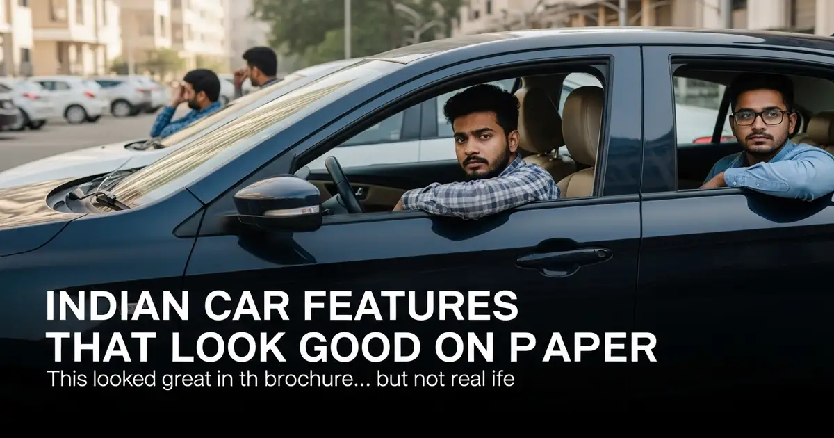 भारतीय कारों के बेकार फीचर्स